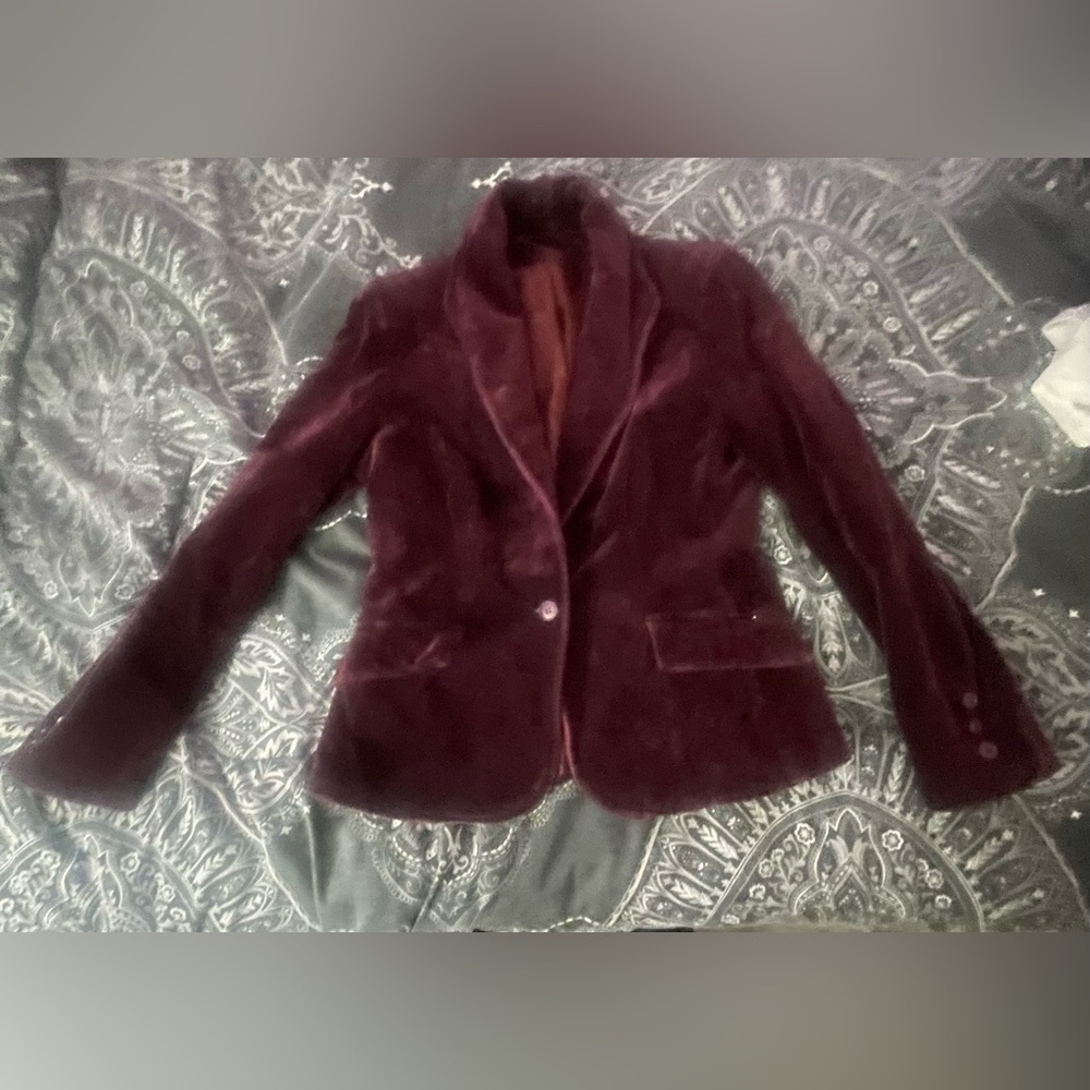 Velvet blazer vintage Devon Hall